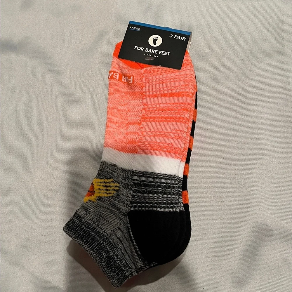 For Bare Feet 3 Pack Phoenix Suns Crew Socks